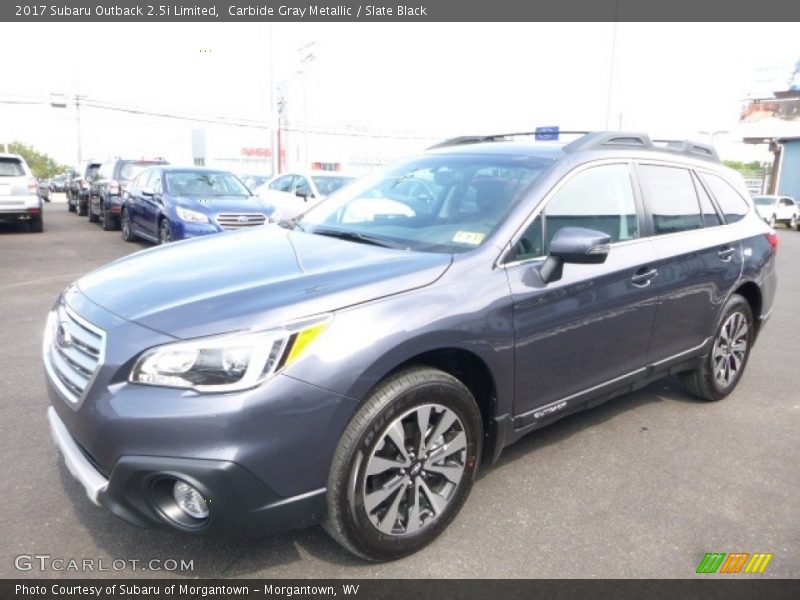 Carbide Gray Metallic / Slate Black 2017 Subaru Outback 2.5i Limited