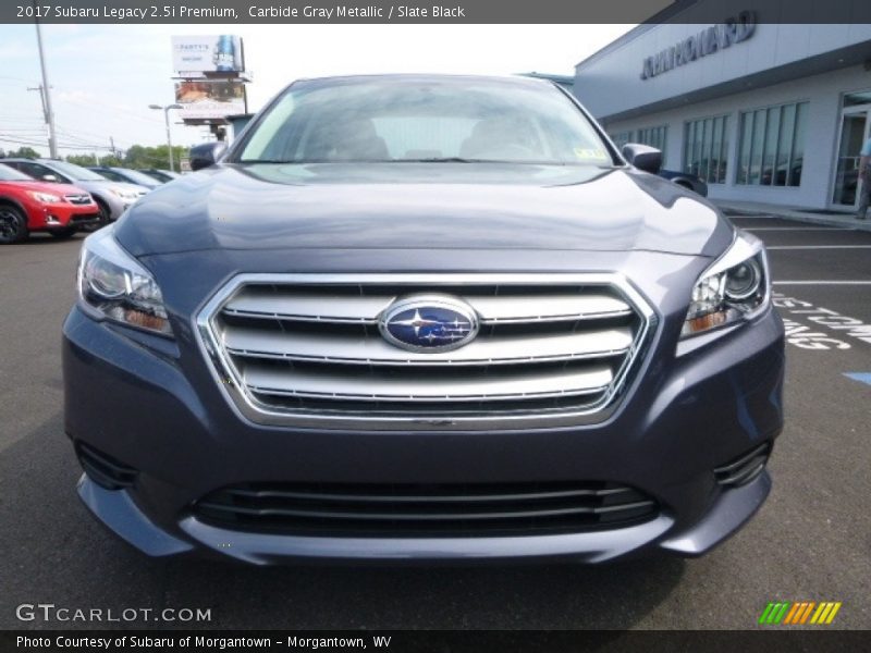 Carbide Gray Metallic / Slate Black 2017 Subaru Legacy 2.5i Premium