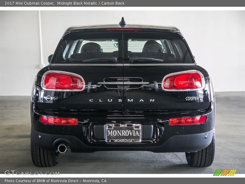 Midnight Black Metallic / Carbon Black 2017 Mini Clubman Cooper