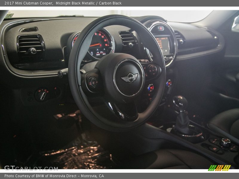 Midnight Black Metallic / Carbon Black 2017 Mini Clubman Cooper