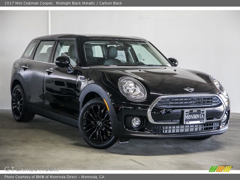 Midnight Black Metallic / Carbon Black 2017 Mini Clubman Cooper