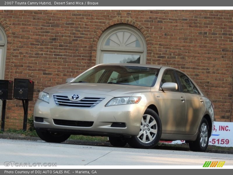 Desert Sand Mica / Bisque 2007 Toyota Camry Hybrid