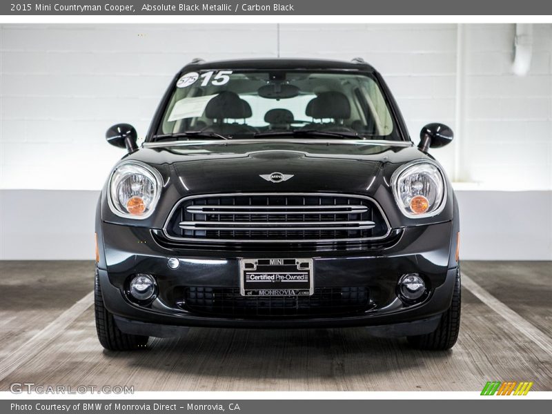 Absolute Black Metallic / Carbon Black 2015 Mini Countryman Cooper