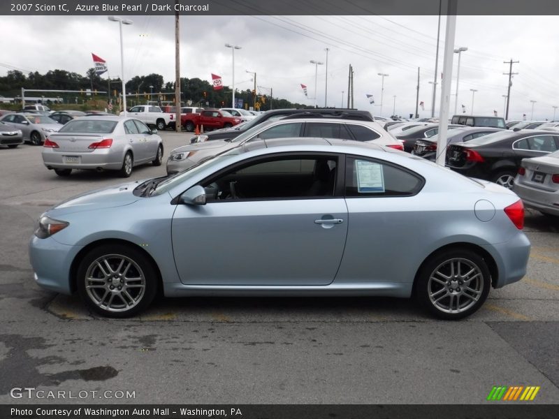 Azure Blue Pearl / Dark Charcoal 2007 Scion tC