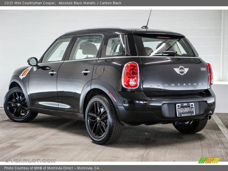 Absolute Black Metallic / Carbon Black 2015 Mini Countryman Cooper