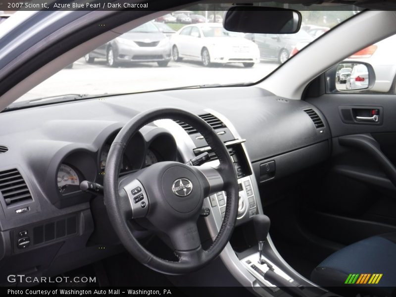 Azure Blue Pearl / Dark Charcoal 2007 Scion tC