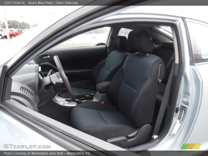 Azure Blue Pearl / Dark Charcoal 2007 Scion tC