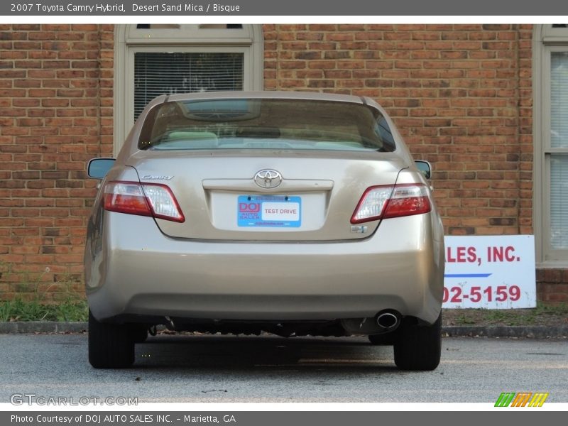 Desert Sand Mica / Bisque 2007 Toyota Camry Hybrid