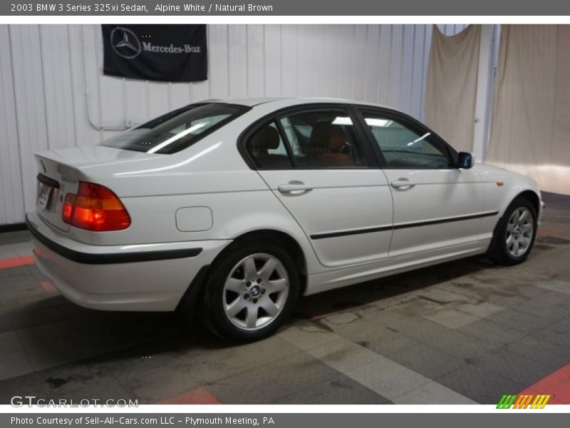 Alpine White / Natural Brown 2003 BMW 3 Series 325xi Sedan