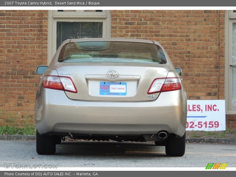 Desert Sand Mica / Bisque 2007 Toyota Camry Hybrid