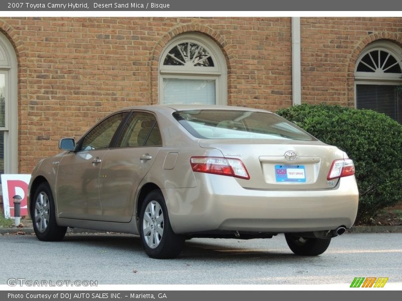 Desert Sand Mica / Bisque 2007 Toyota Camry Hybrid