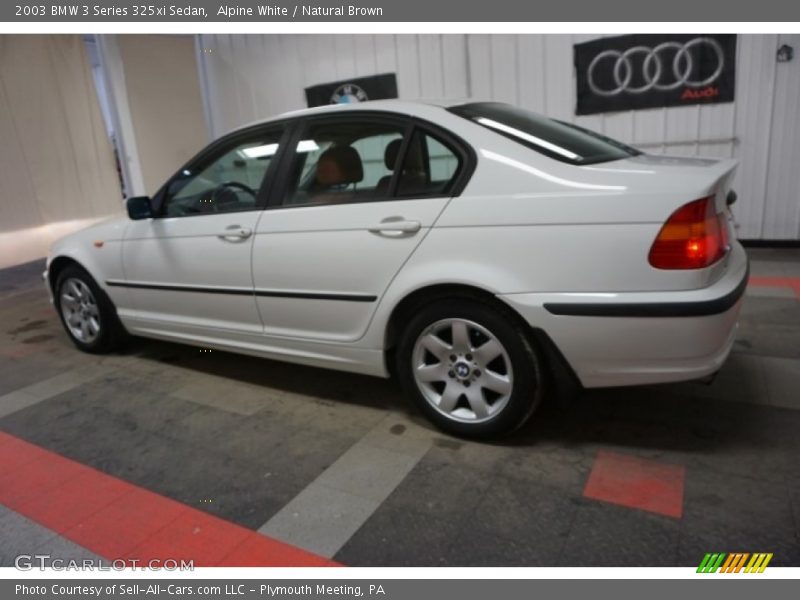Alpine White / Natural Brown 2003 BMW 3 Series 325xi Sedan