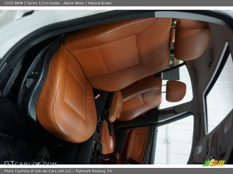 Alpine White / Natural Brown 2003 BMW 3 Series 325xi Sedan
