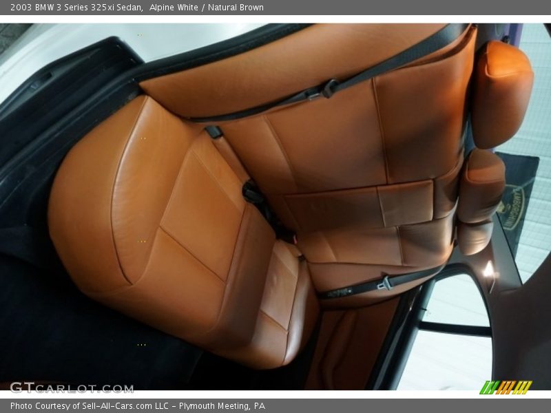 Alpine White / Natural Brown 2003 BMW 3 Series 325xi Sedan