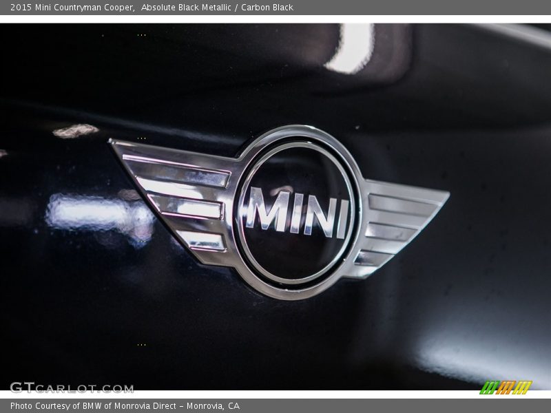 Absolute Black Metallic / Carbon Black 2015 Mini Countryman Cooper