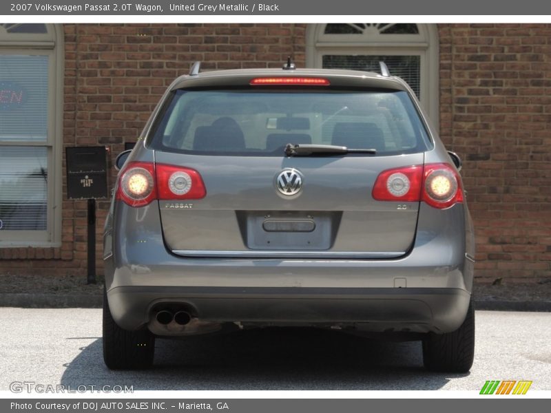 United Grey Metallic / Black 2007 Volkswagen Passat 2.0T Wagon