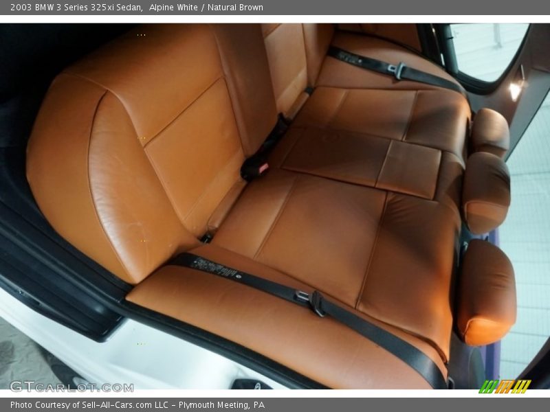 Alpine White / Natural Brown 2003 BMW 3 Series 325xi Sedan