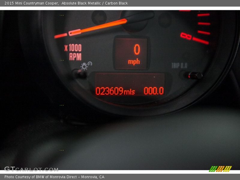 Absolute Black Metallic / Carbon Black 2015 Mini Countryman Cooper