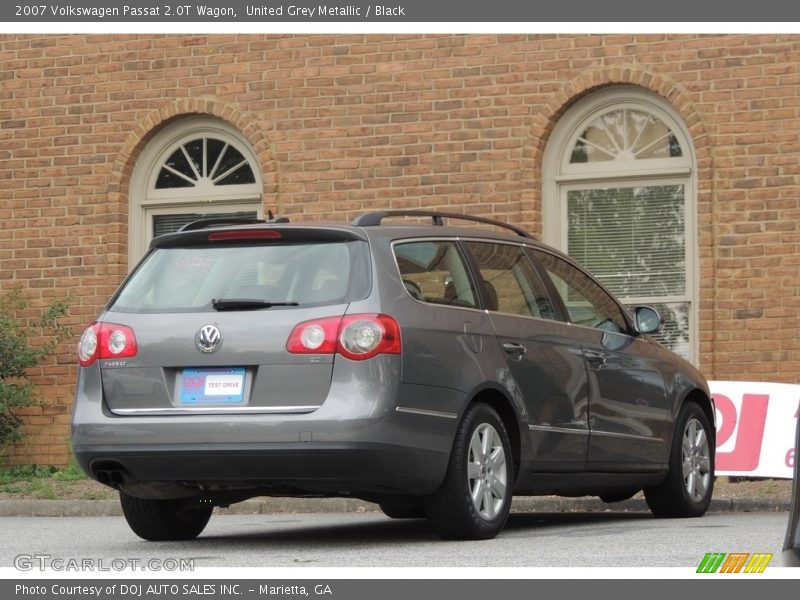 United Grey Metallic / Black 2007 Volkswagen Passat 2.0T Wagon