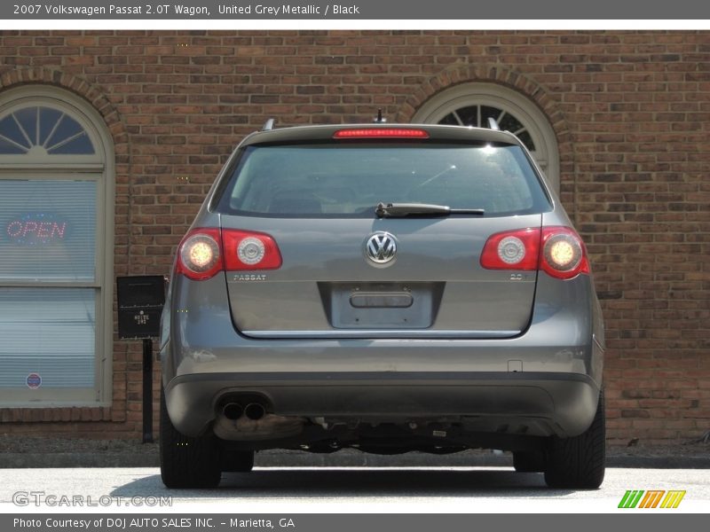 United Grey Metallic / Black 2007 Volkswagen Passat 2.0T Wagon