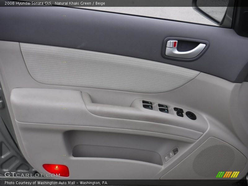 Natural Khaki Green / Beige 2008 Hyundai Sonata GLS