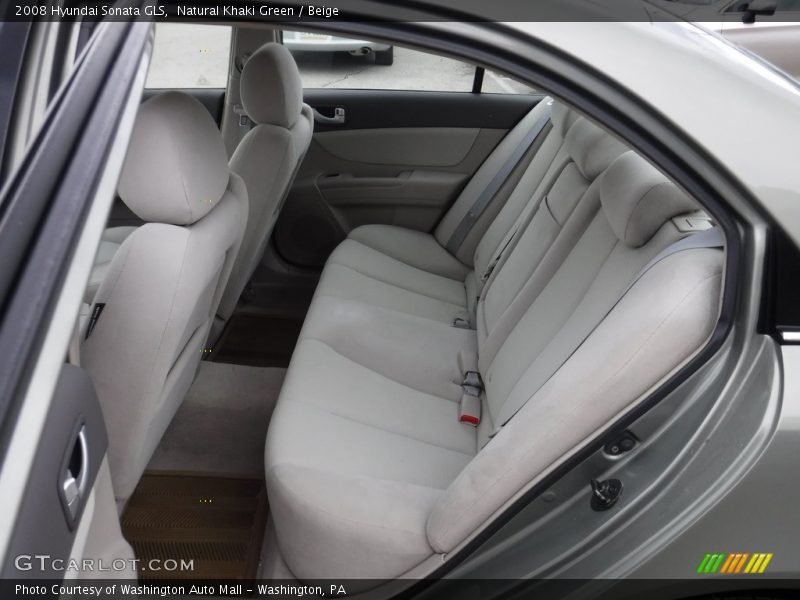 Natural Khaki Green / Beige 2008 Hyundai Sonata GLS