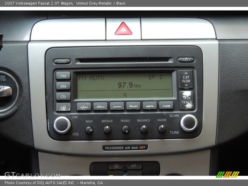 United Grey Metallic / Black 2007 Volkswagen Passat 2.0T Wagon
