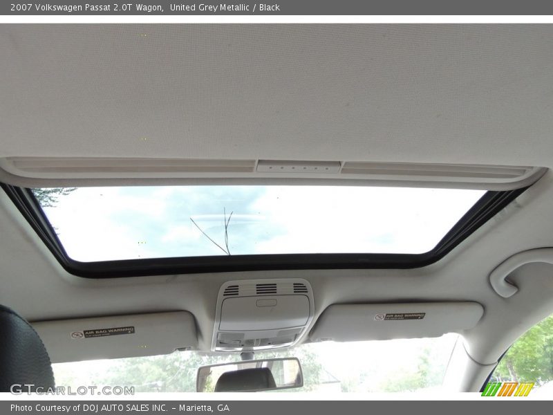 United Grey Metallic / Black 2007 Volkswagen Passat 2.0T Wagon