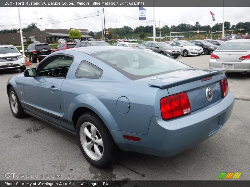 Windveil Blue Metallic / Light Graphite 2007 Ford Mustang V6 Deluxe Coupe
