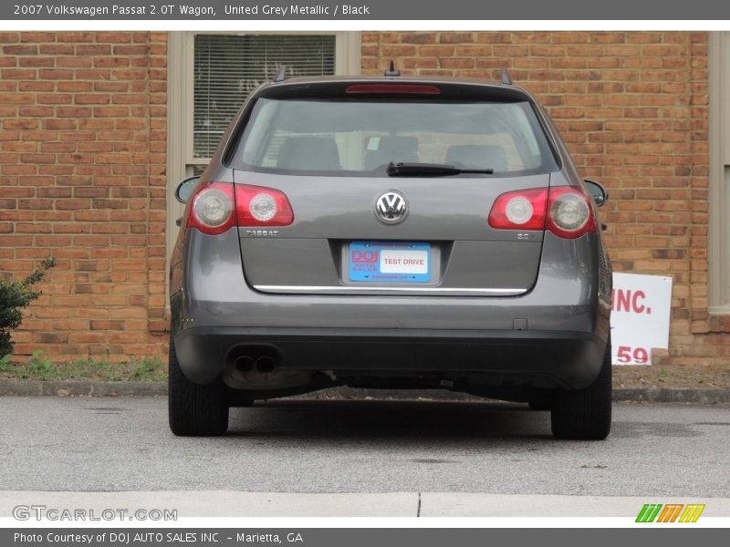United Grey Metallic / Black 2007 Volkswagen Passat 2.0T Wagon