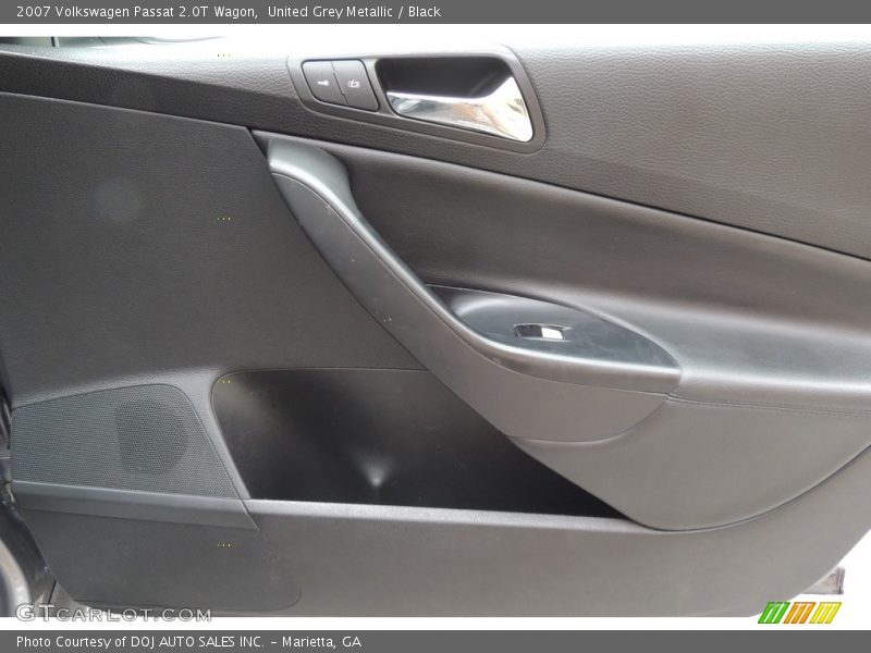 United Grey Metallic / Black 2007 Volkswagen Passat 2.0T Wagon