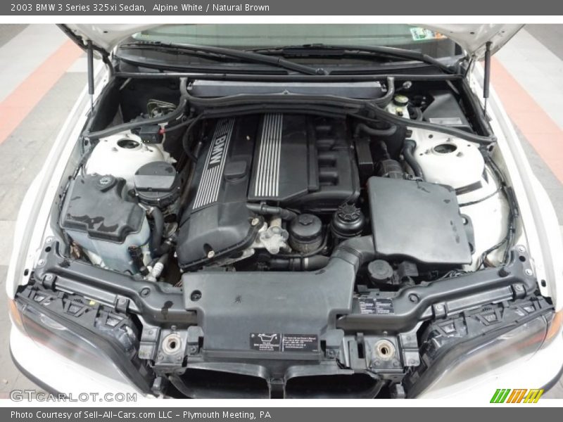 Alpine White / Natural Brown 2003 BMW 3 Series 325xi Sedan