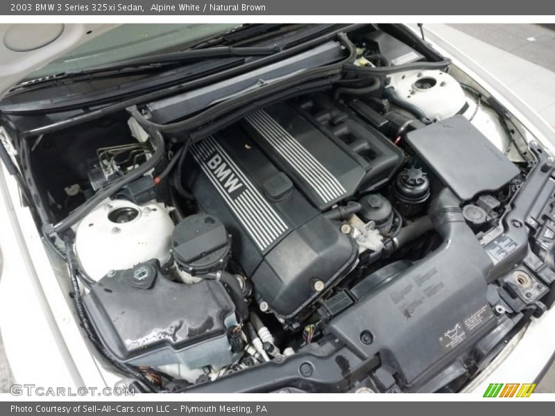Alpine White / Natural Brown 2003 BMW 3 Series 325xi Sedan