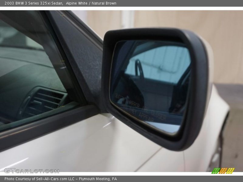 Alpine White / Natural Brown 2003 BMW 3 Series 325xi Sedan