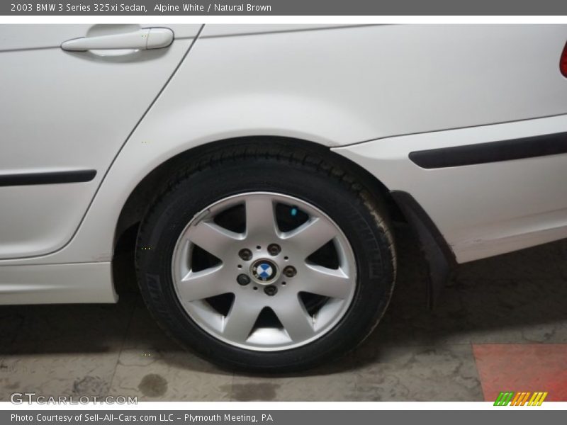 Alpine White / Natural Brown 2003 BMW 3 Series 325xi Sedan