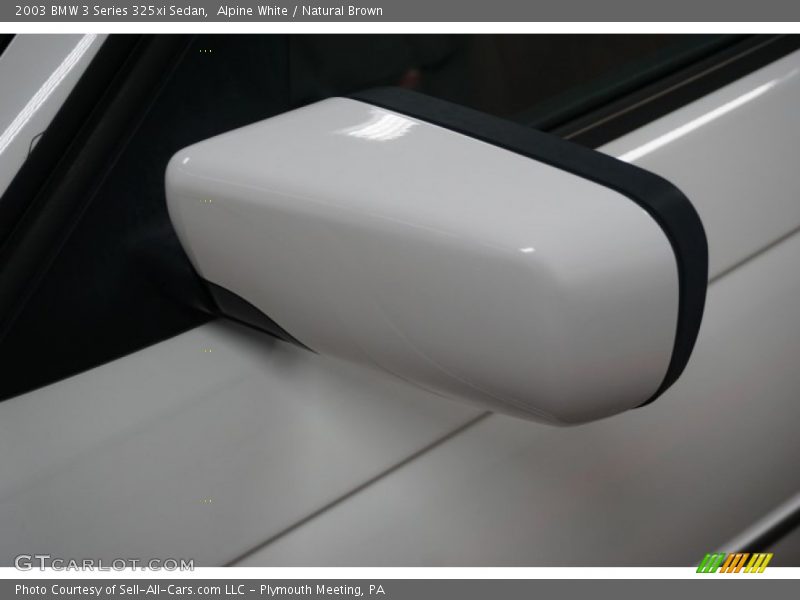 Alpine White / Natural Brown 2003 BMW 3 Series 325xi Sedan