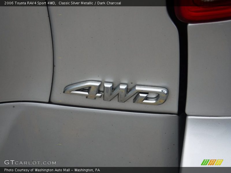 Classic Silver Metallic / Dark Charcoal 2006 Toyota RAV4 Sport 4WD