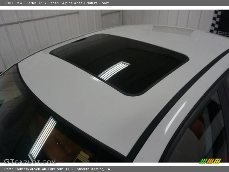 Alpine White / Natural Brown 2003 BMW 3 Series 325xi Sedan
