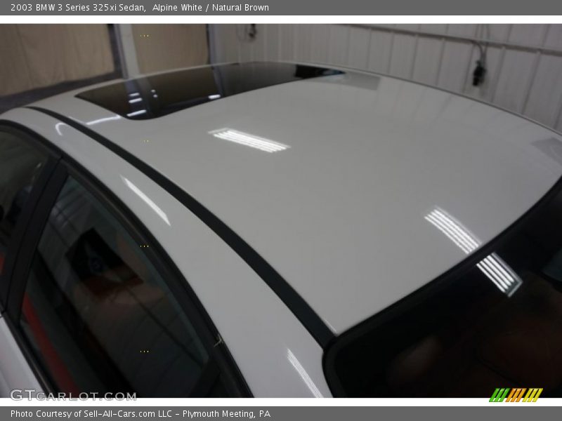Alpine White / Natural Brown 2003 BMW 3 Series 325xi Sedan