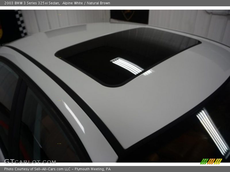 Alpine White / Natural Brown 2003 BMW 3 Series 325xi Sedan