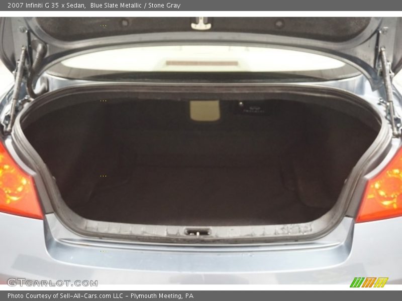 Blue Slate Metallic / Stone Gray 2007 Infiniti G 35 x Sedan