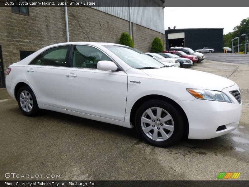 Super White / Bisque 2009 Toyota Camry Hybrid