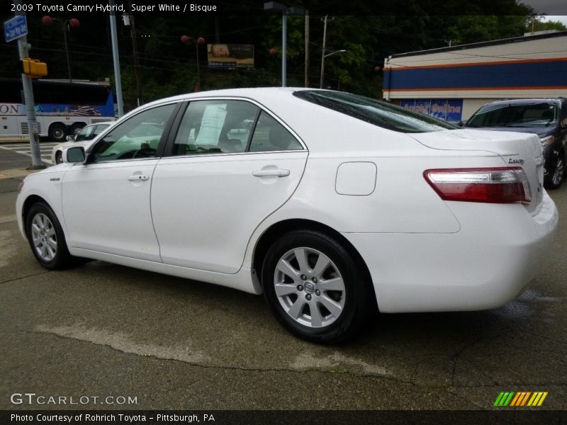 Super White / Bisque 2009 Toyota Camry Hybrid