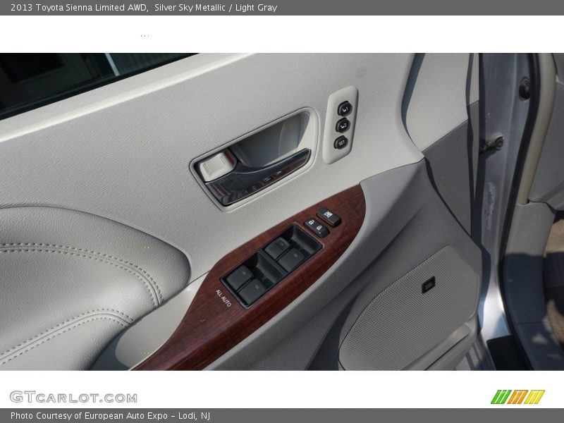 Silver Sky Metallic / Light Gray 2013 Toyota Sienna Limited AWD