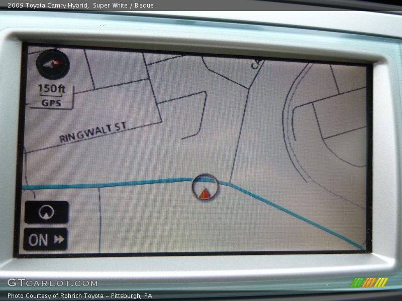 Super White / Bisque 2009 Toyota Camry Hybrid