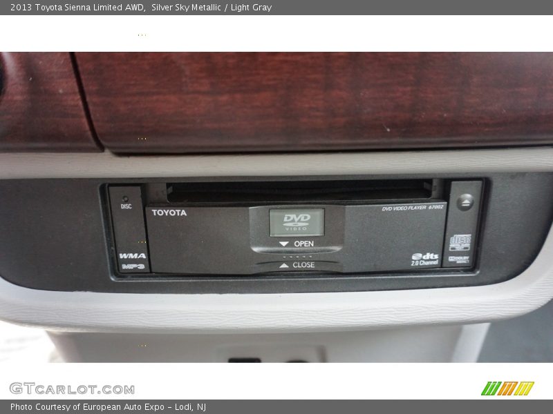 Silver Sky Metallic / Light Gray 2013 Toyota Sienna Limited AWD