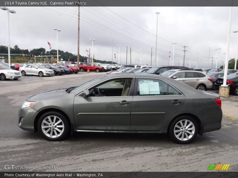 Cypress Pearl / Ivory 2014 Toyota Camry XLE