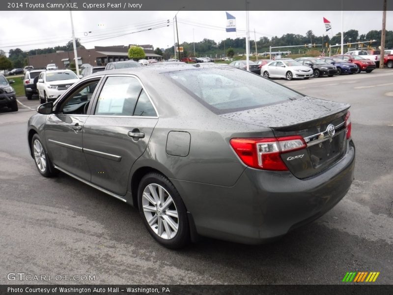 Cypress Pearl / Ivory 2014 Toyota Camry XLE