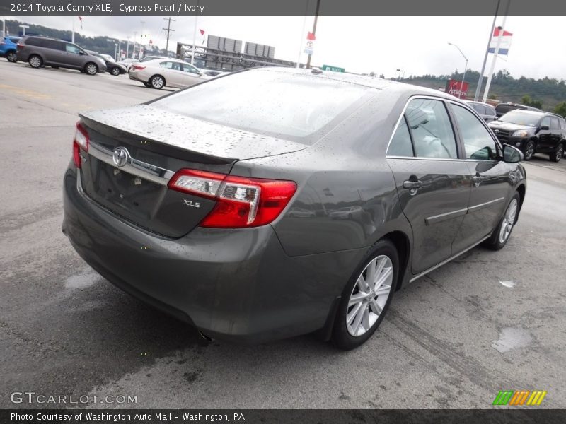 Cypress Pearl / Ivory 2014 Toyota Camry XLE