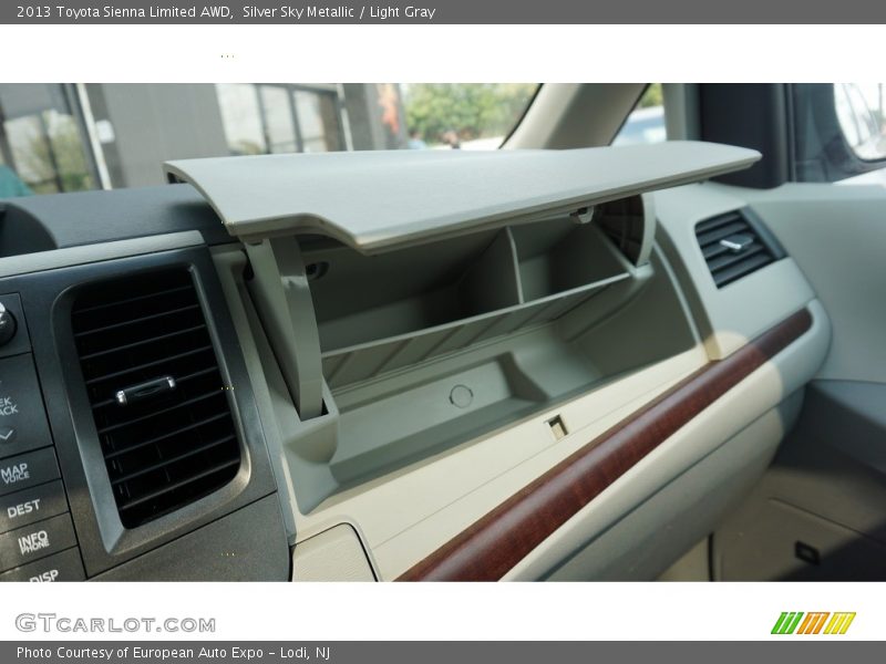 Silver Sky Metallic / Light Gray 2013 Toyota Sienna Limited AWD